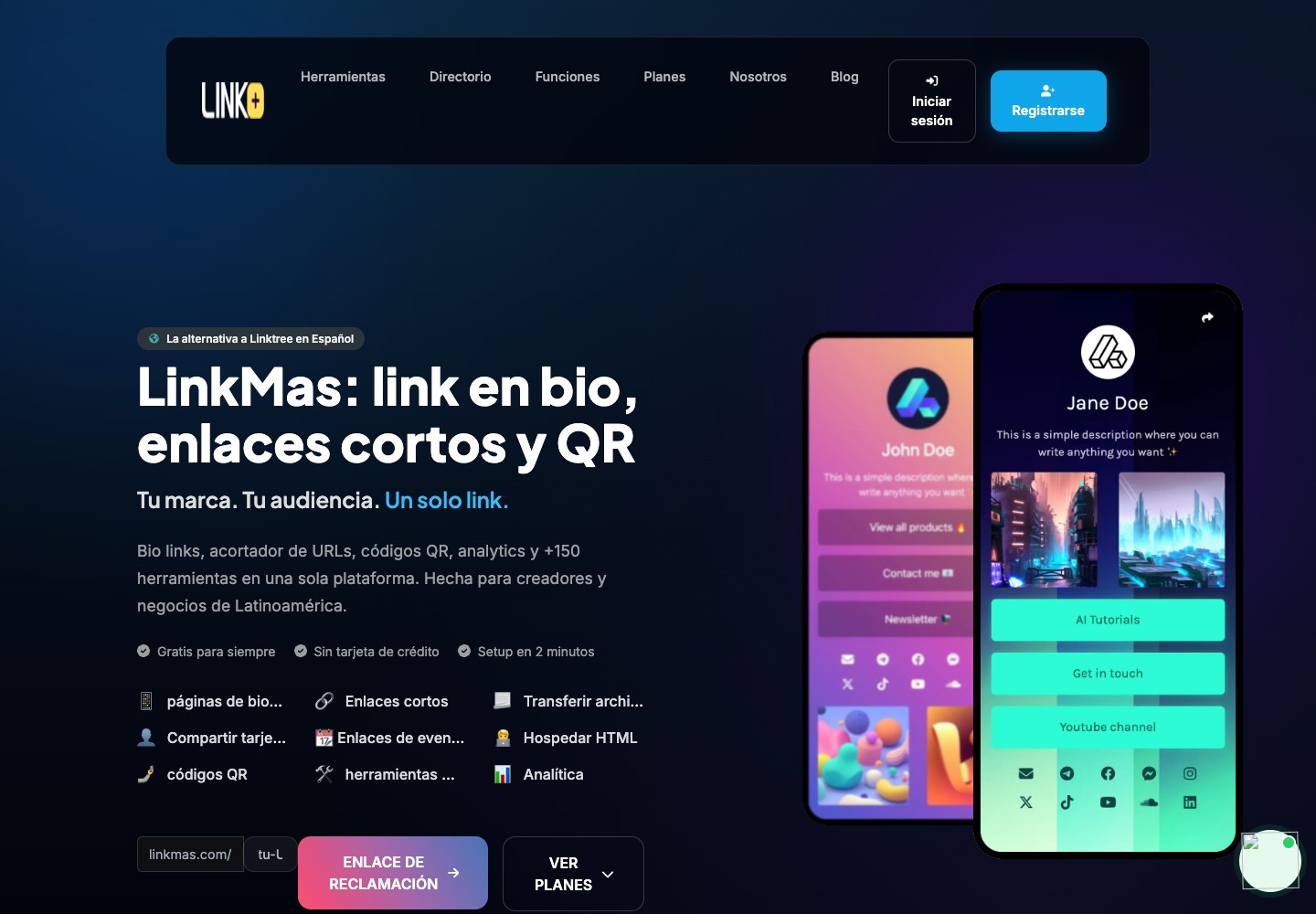 LinkMas interface view 2