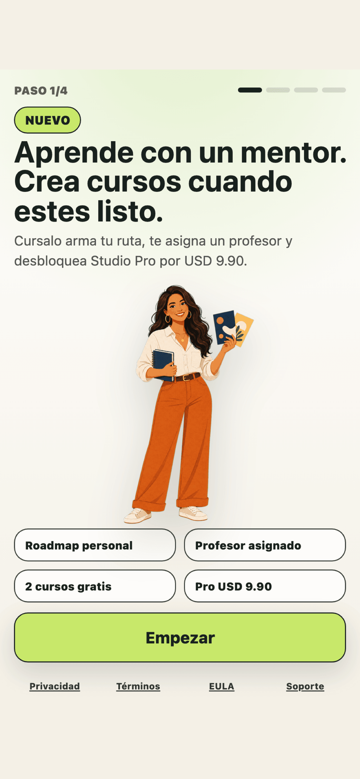 Cursalo interface view 2