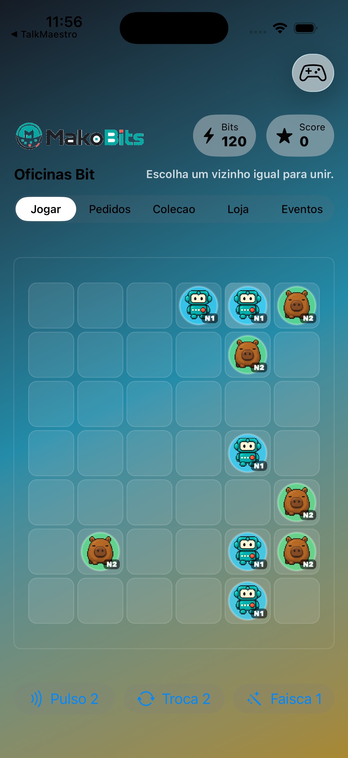 MakoBits interface view 3