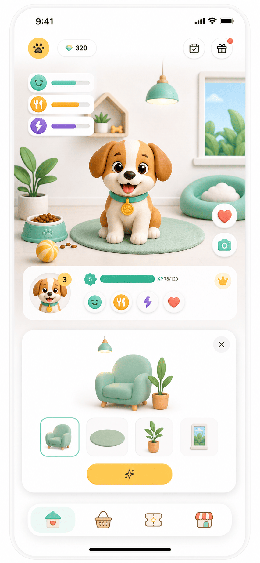 MiniBicho interface view 2