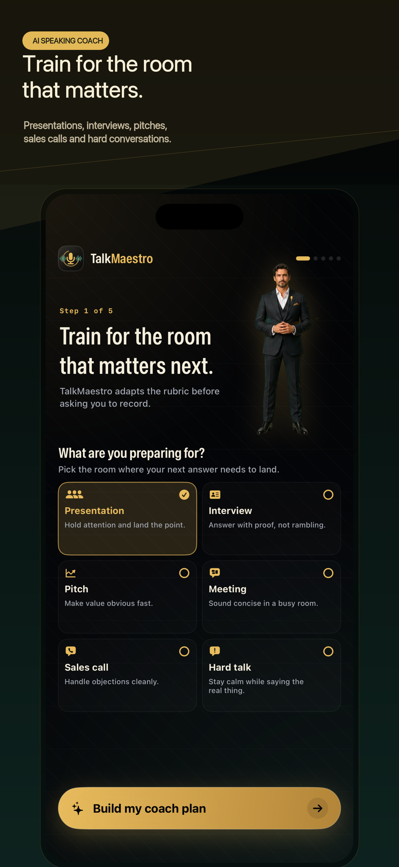 TalkMaestro interface view 2